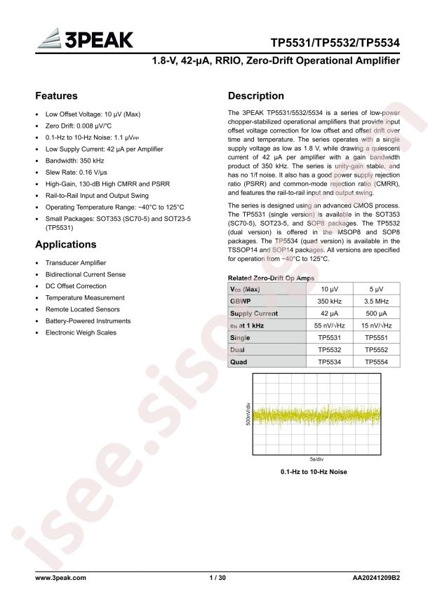 3PEAK TP5531U-CR