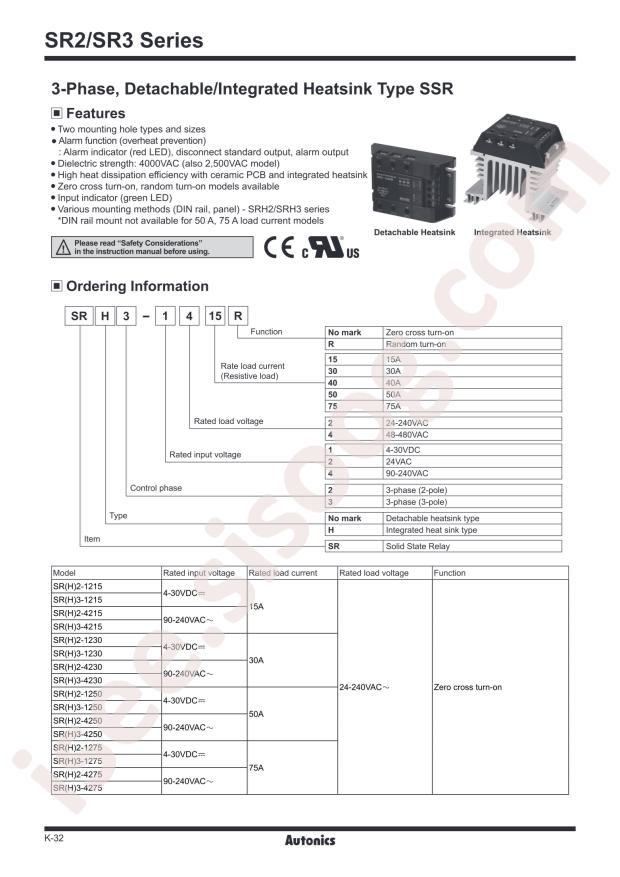 Autonics SRH2-4430