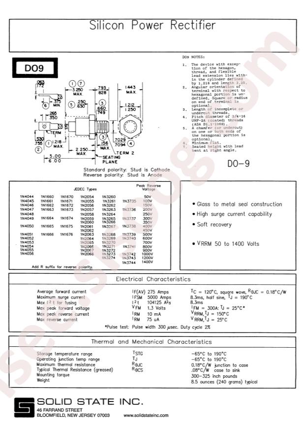 Solid State System 1N2056R