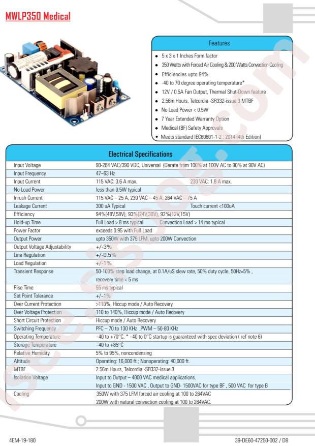 EOS Power LFMWLP350-1303