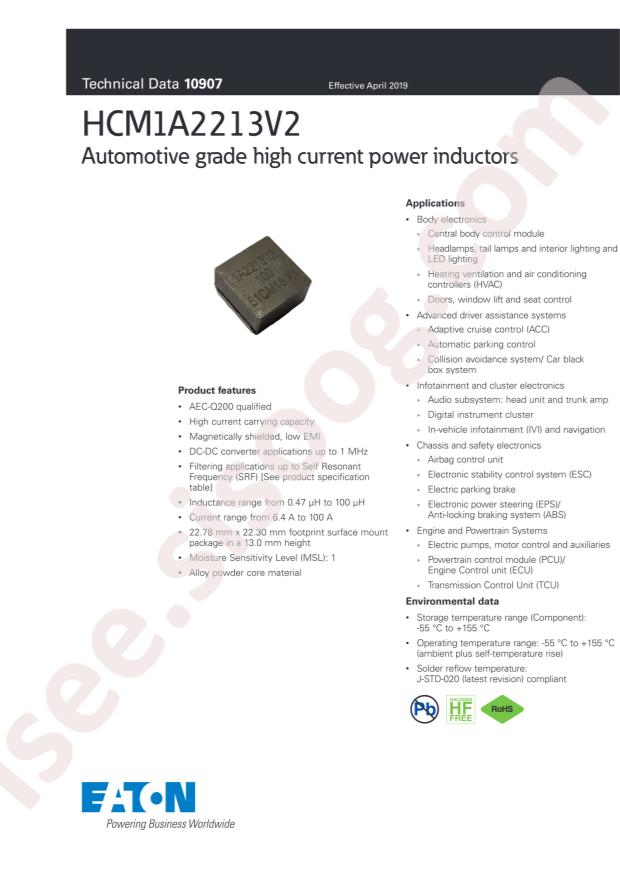 EATON HCM1A2213V2-100-R