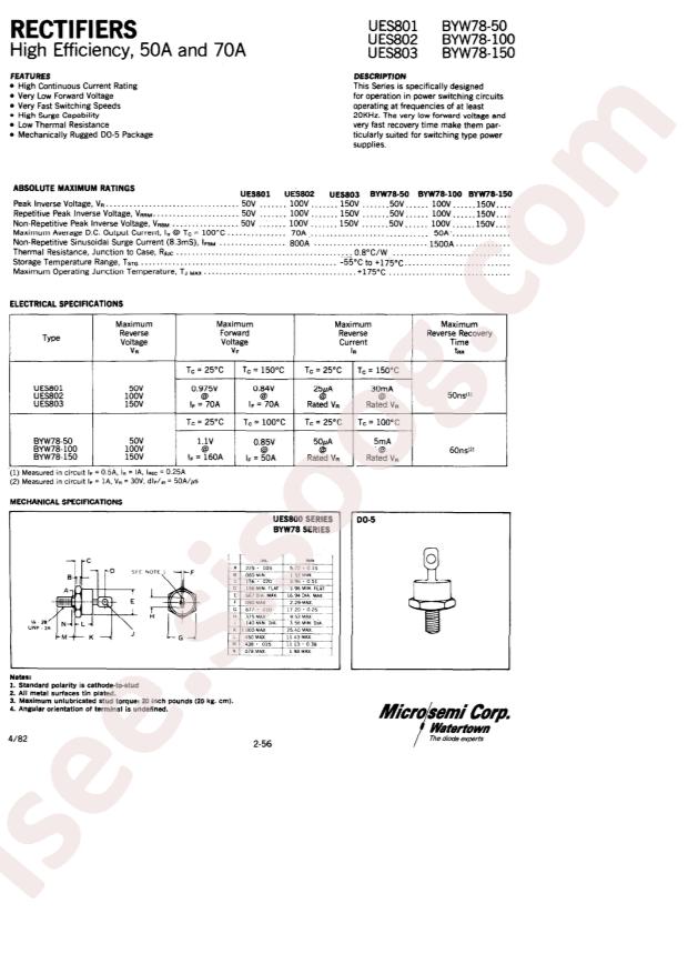MICROCHIP UES801