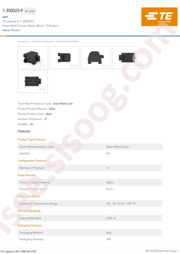 TE Connectivity 1-350523-9