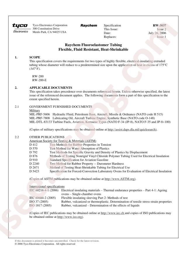 TE Connectivity RW-200-5/8-0-SP