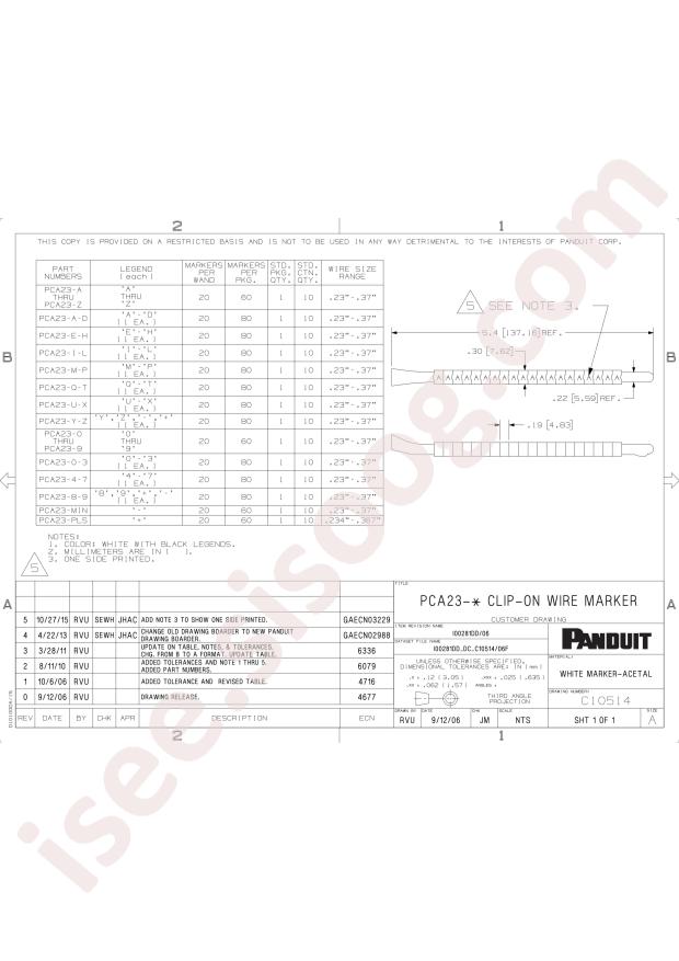 Panduit PCA23-R