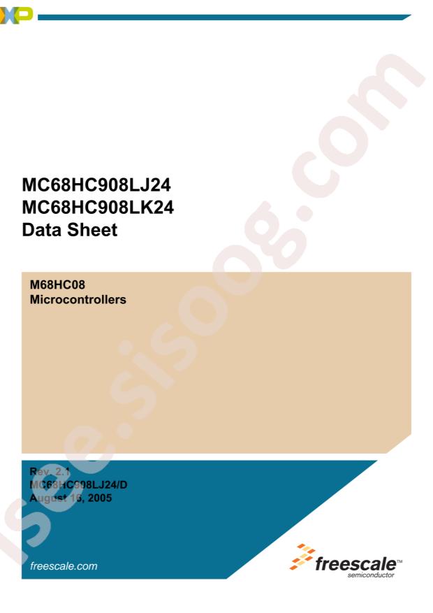 NXP MC68HC908LK24CPK