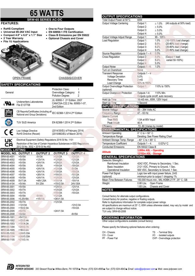 Integrated Power Designs 1010027