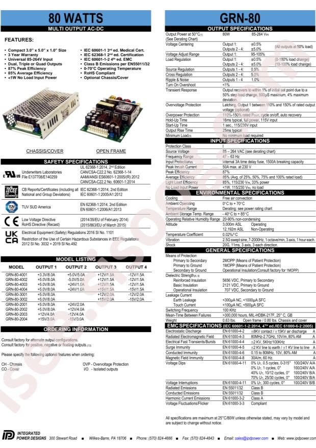 Integrated Power Designs 1011384CH