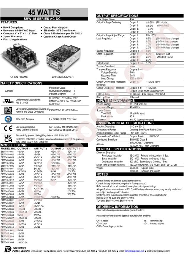 Integrated Power Designs 1010100CHCO