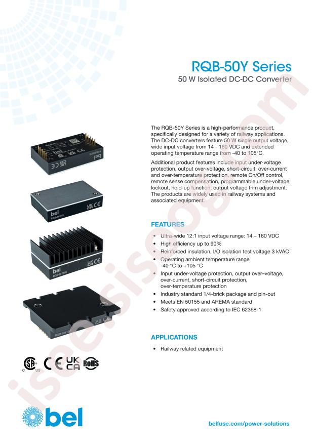 Bel Fuse RQB-50Y28C
