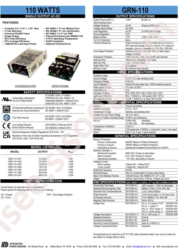 Integrated Power Designs 1011347CH