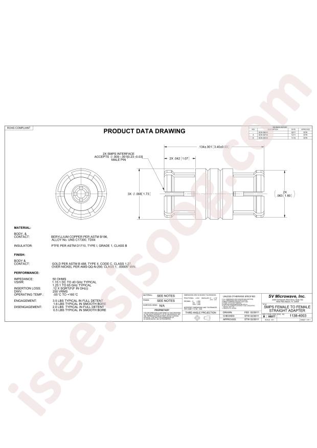 Amphenol 1138-4003