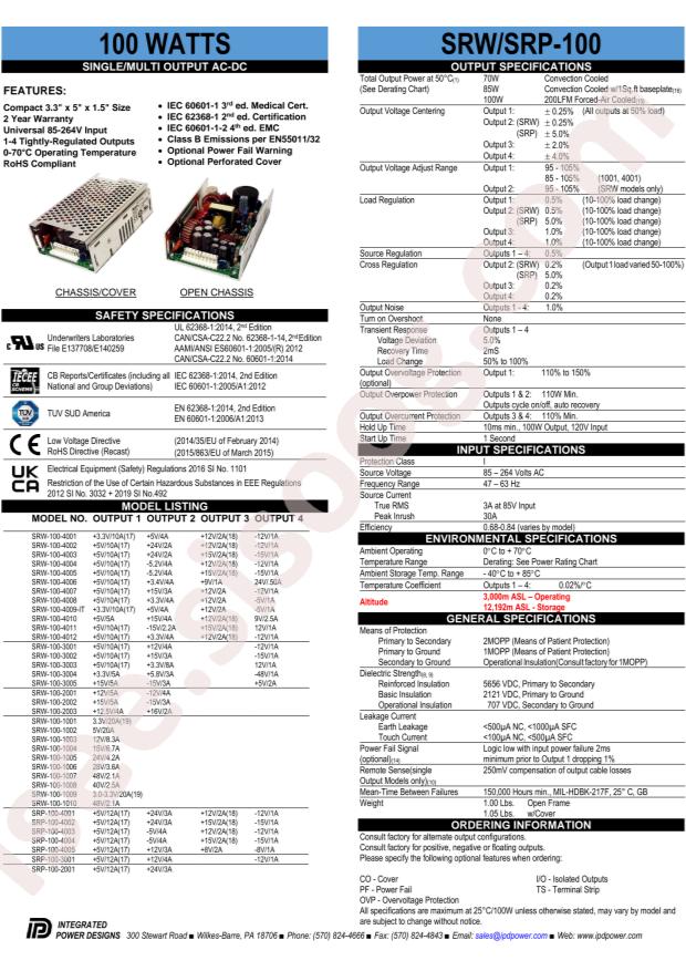 Integrated Power Designs 1010271CHCO