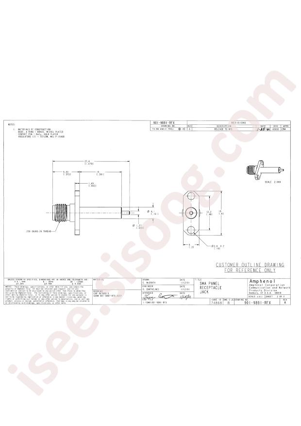 Amphenol 901-9891-RFX
