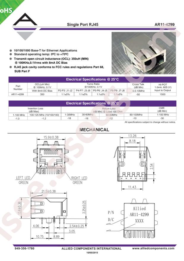 Allied Components International AR11-4299