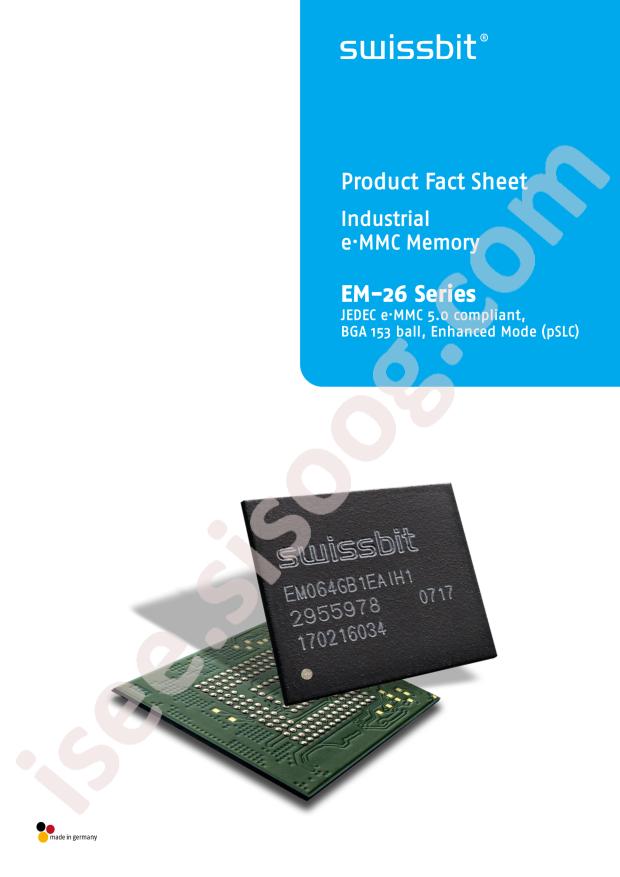 Swissbit SFEM016GB1EA1TO-I-GE-111-E08