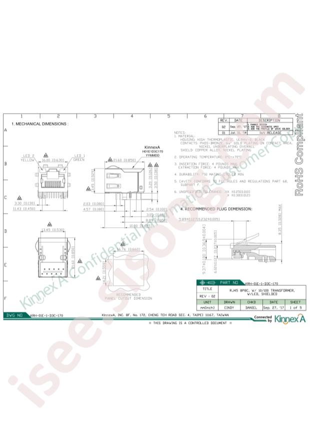 KinnexA KRH-01E-1-D3C-170