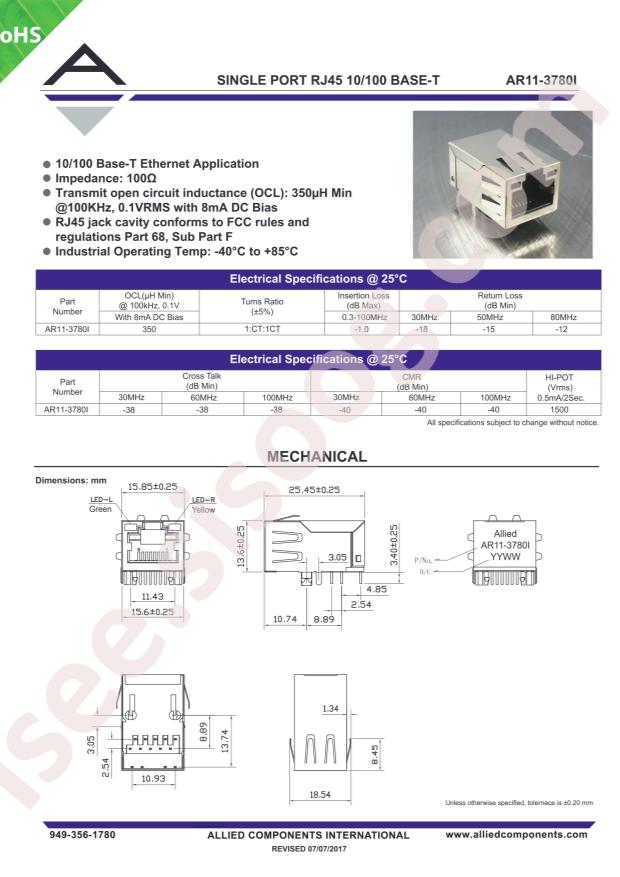 Allied Components International AR11-3780I