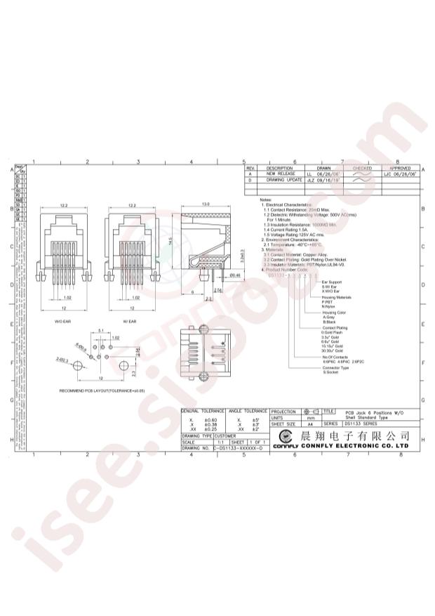 CONNFLY Elec DS1133-S60BPX
