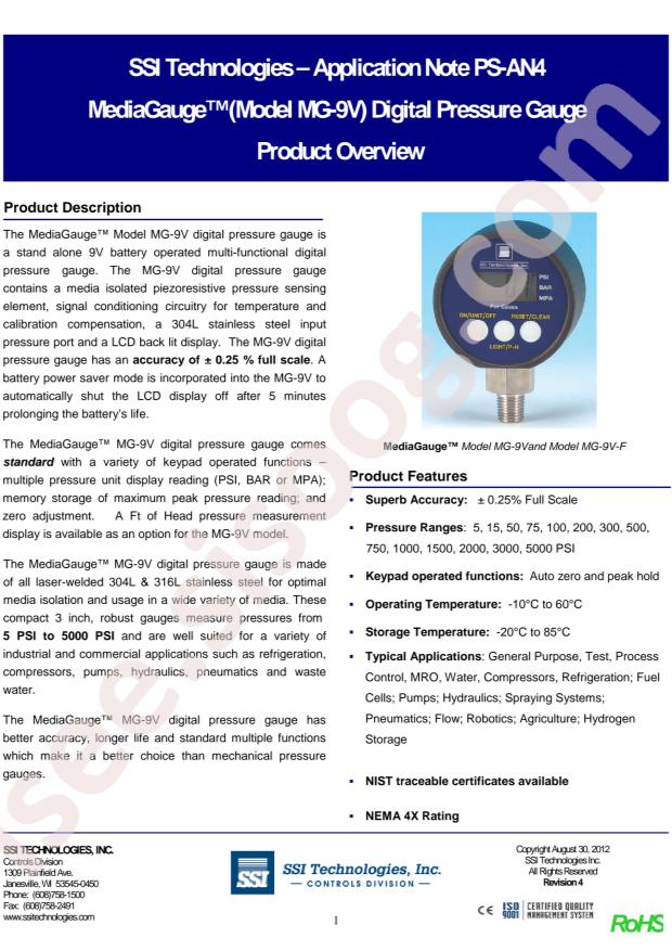 Amphenol MG-50-A-9V-R