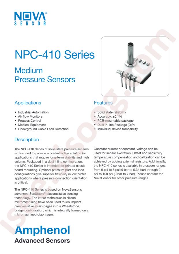 Amphenol NPC-410-005G-3-L