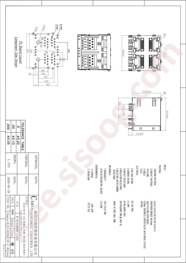 Ckmtw R-RJ45R08P-C402