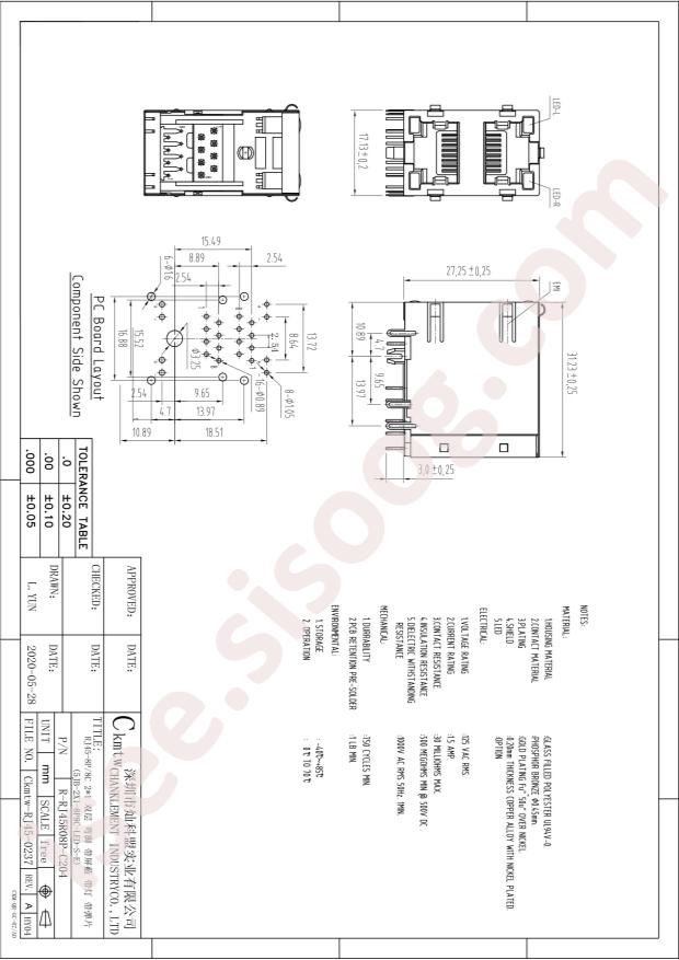 Ckmtw R-RJ45R08P-C204