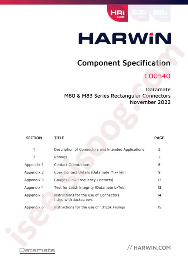 Harwin M80-0130001