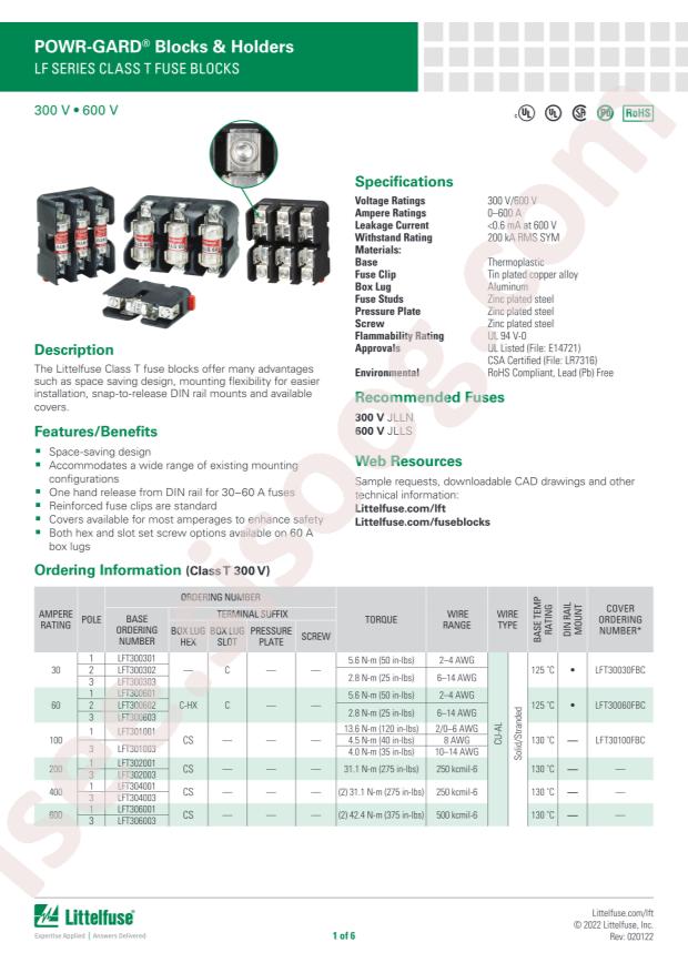 Littelfuse LFT602003CS
