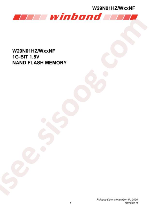 Winbond W29N01HZSINF