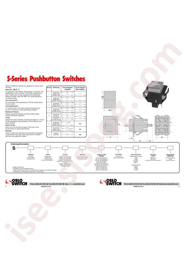 OSLO SWITCH SLM6A125VG4C9