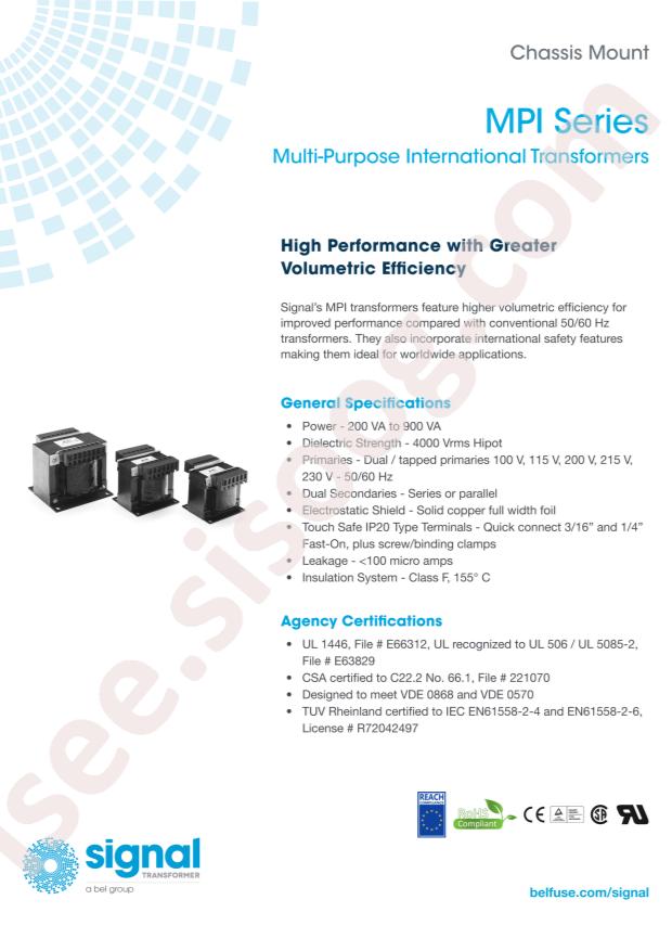 Bel Fuse MPI-200-12