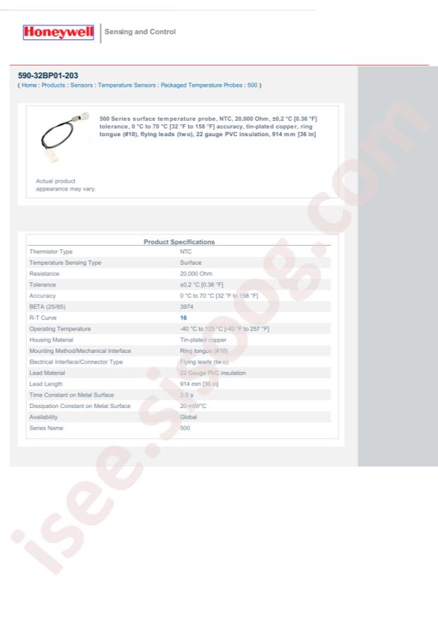 Honeywell 590-32BP01-203