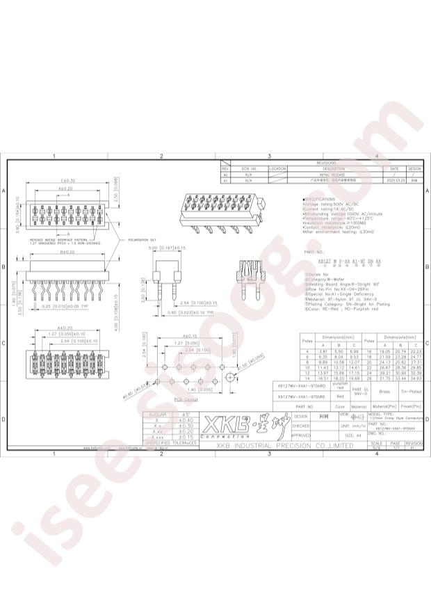 XKB Connection X9127WV-20A1-9TSNRE