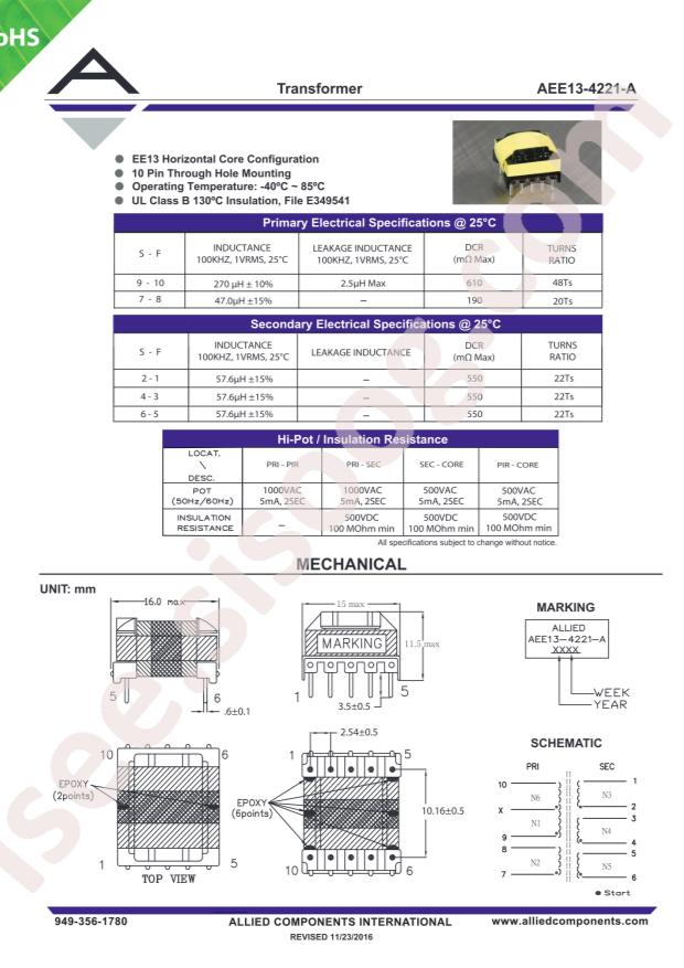 Allied Components International AEE13-4221-A