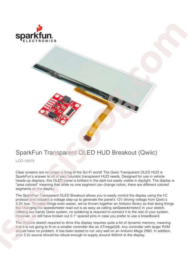 SparkFun Electronics LCD-15079