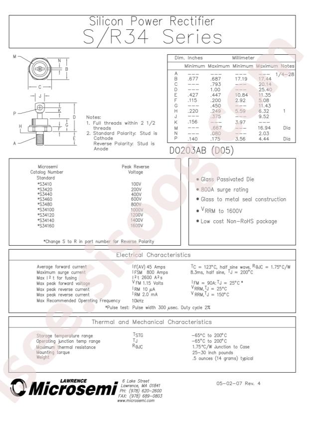 MICROCHIP S3410