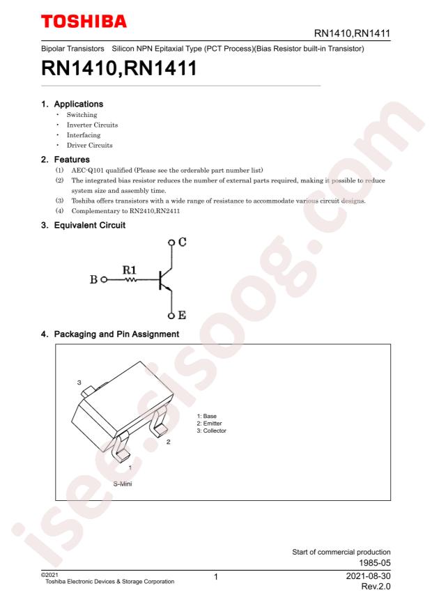 TOSHIBA RN1410,LF