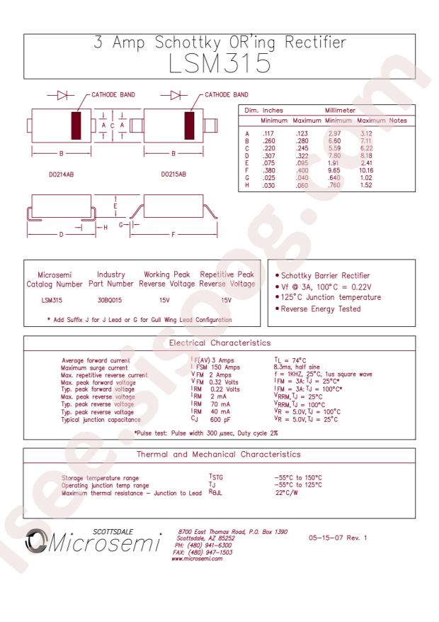 MICROCHIP LSM315J/TR13