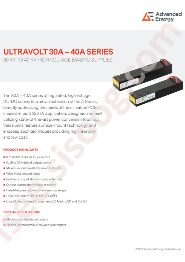 Advanced Energy 35A12-N4-25PPM-M