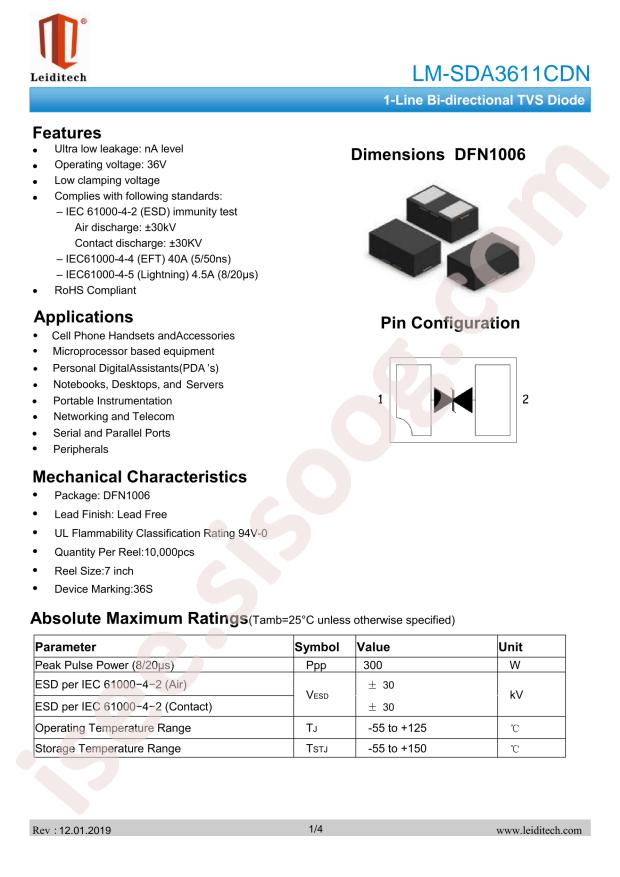 Leiditech LM-SDA3611CDN