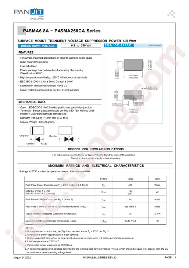 PANJIT P4SMA220A_R1_00001