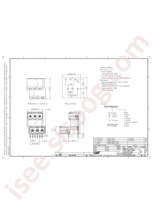 On-Shore Tech OSTVF145151
