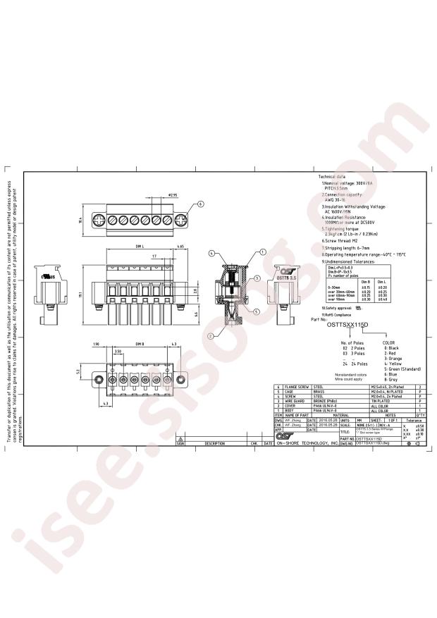 On-Shore Tech OSTTS24115D
