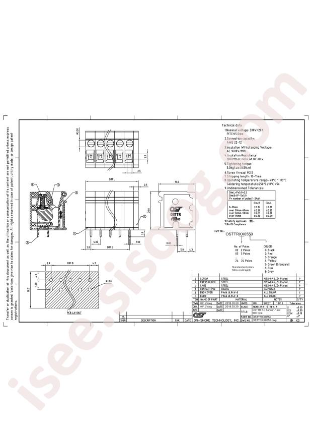 On-Shore Tech OSTTR090550