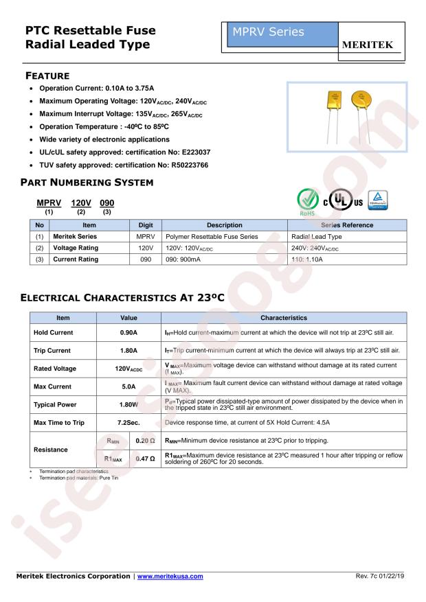 Meritek MPRV240V040