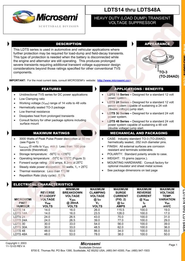 MICROCHIP LDTS48