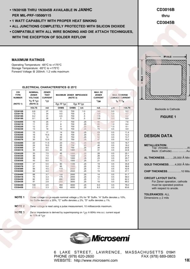 MICROCHIP CD3024A