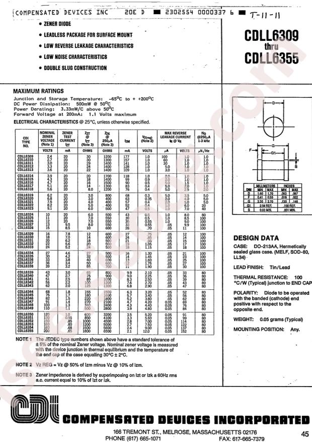 MICROCHIP CDLL6351/TR