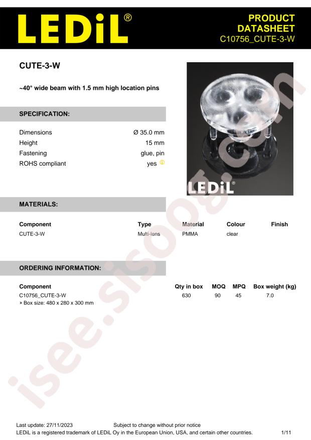 Ledil C10756_CUTE-3-W
